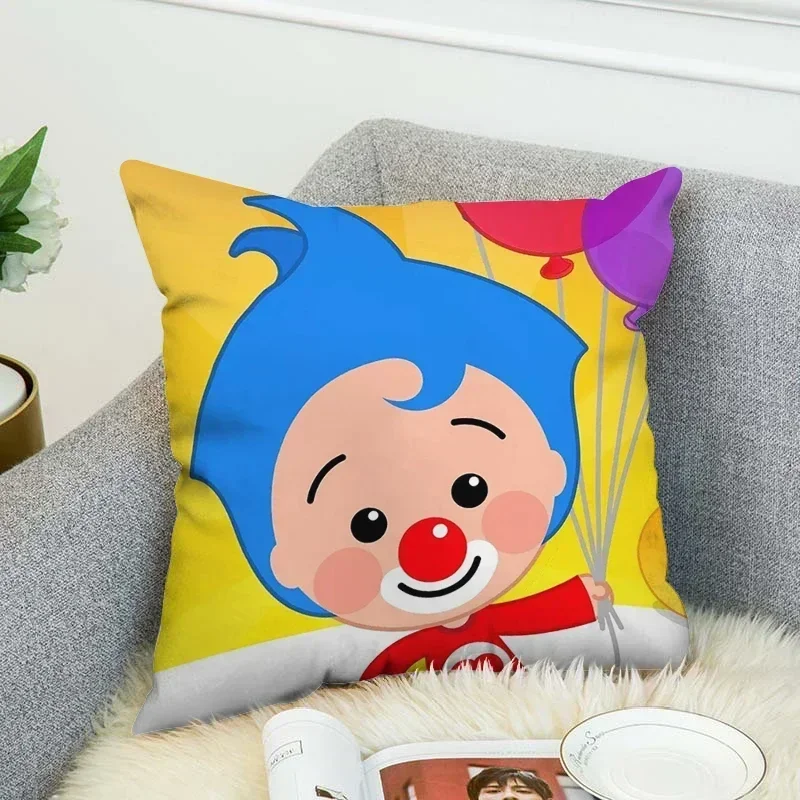 Аниме наволочка Plim наволочки для подушек 45x45 кровати декоративные подушки дивана