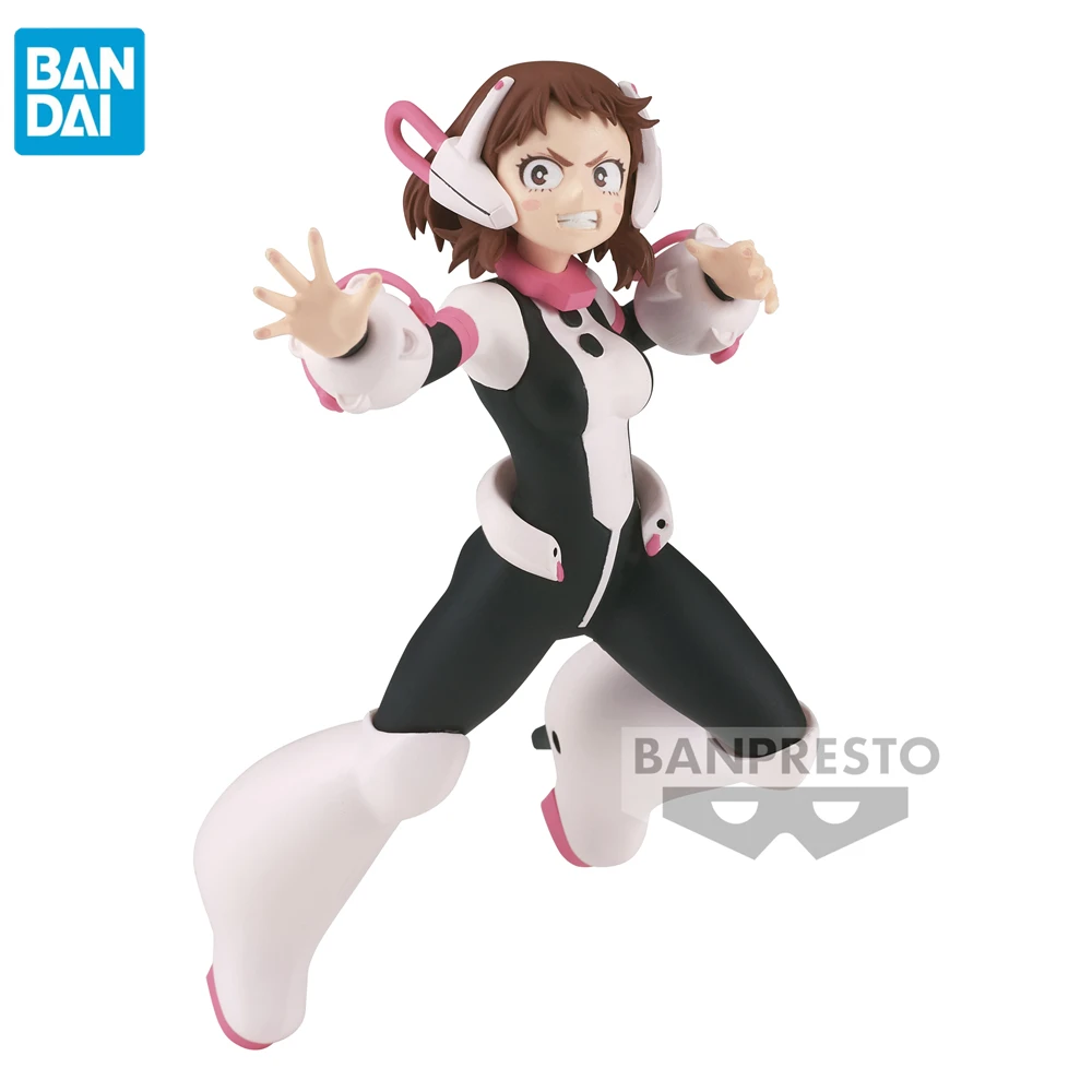 

Bandai Original Anime Figure My Hero Academia THE AMAZING HEROES OCHACO URARAKA PVC Action Figurine BANPRESTO Model Toys Gifts