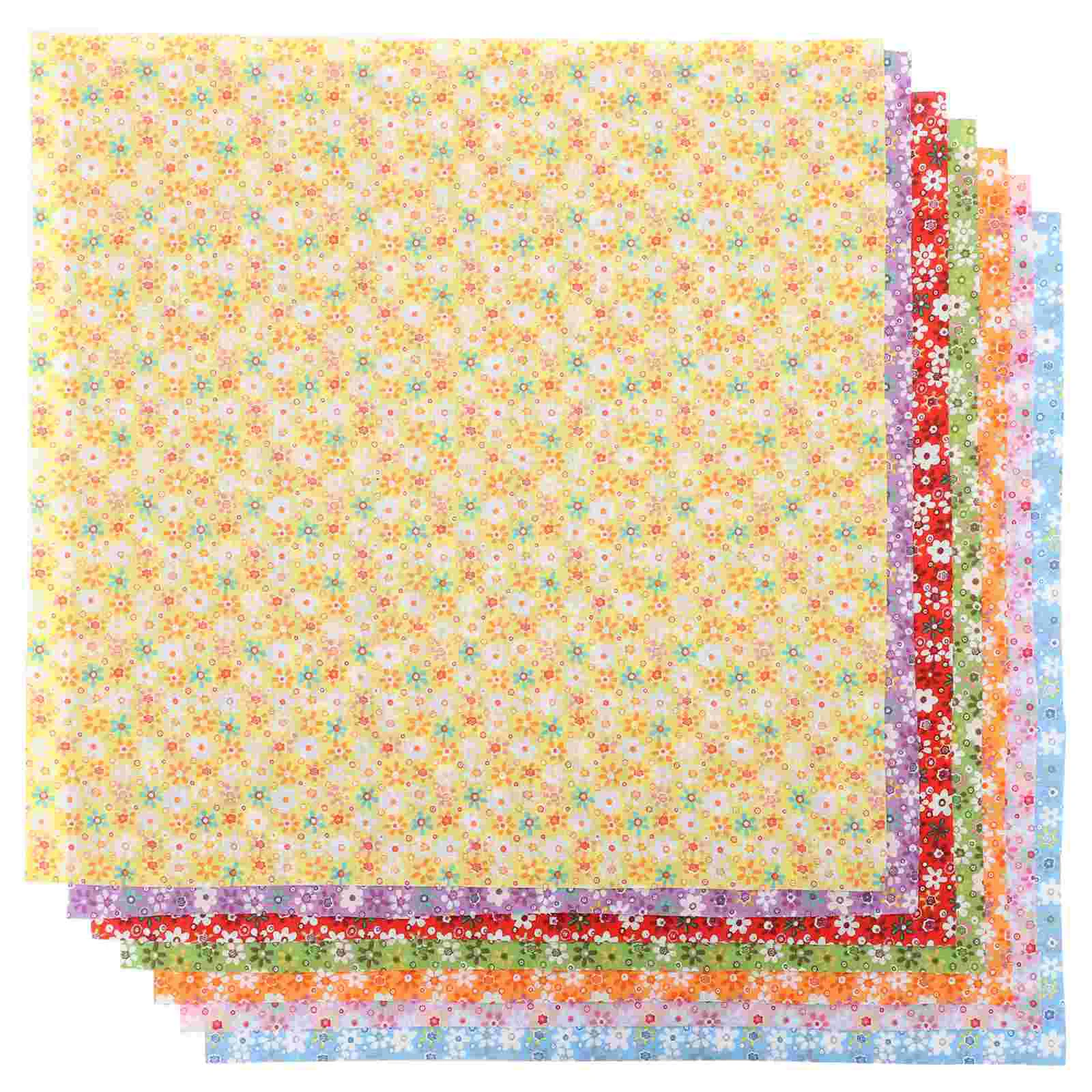 

Fabric Squares Patchwork Quilting Sewing Sheets Craftfloral Cotton Bulkbundle Bundles Square Diy Sheet Printed Embroidery Quilt