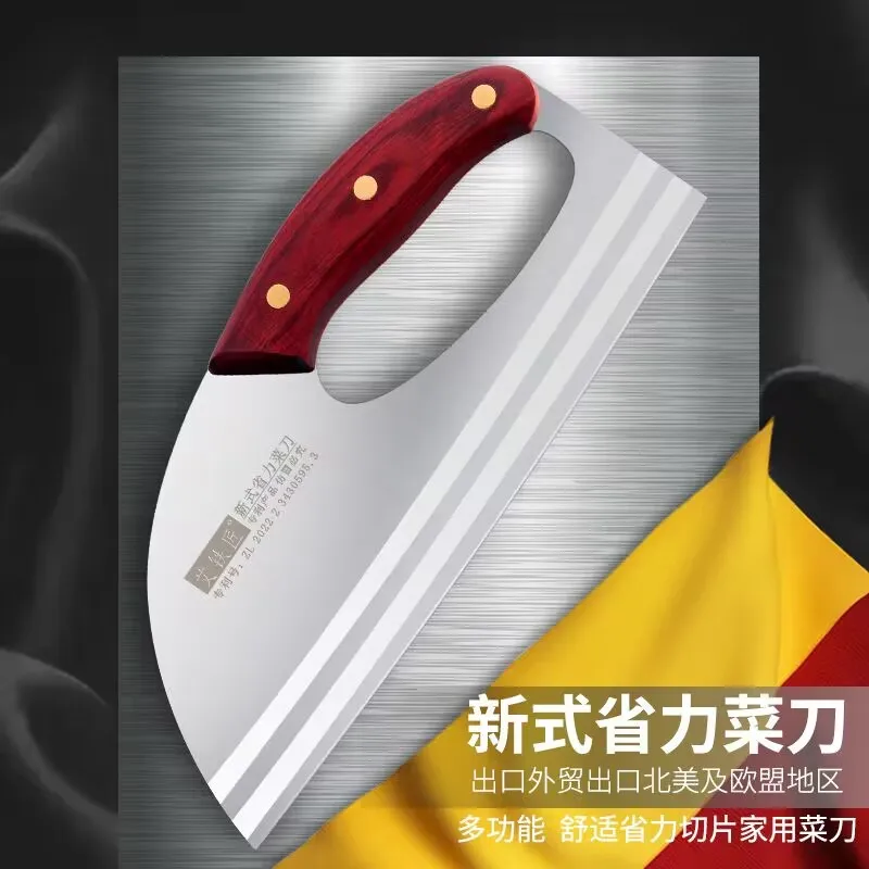 Новый дизайн экономичный кухонный нож из нержавеющей стали китайская резка мяса