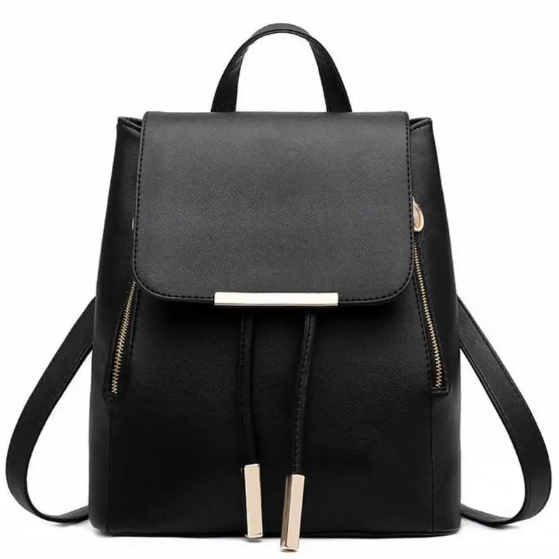 

Backpack Women High Quality Pu Leather Female Backpacks Teenager School Bags Fashion Women Backpack Rucksack Mochilas Mujer