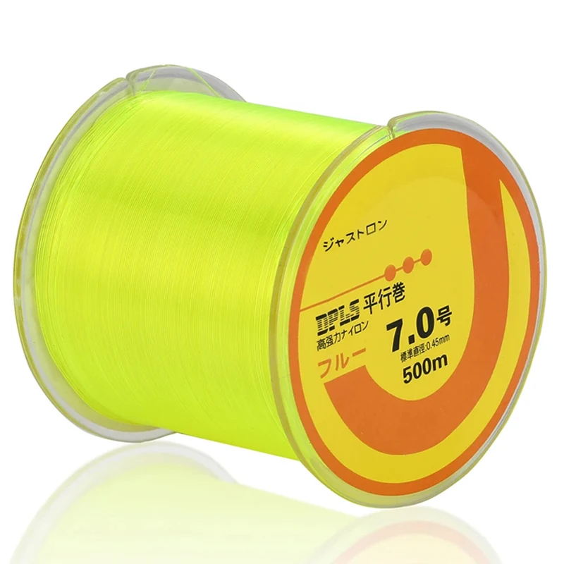 

High Quality 500M Nylon Fishing Line Super Strong Japan Monofilament Fishing Line Bass Carp Fishing Accessories for Saltwater