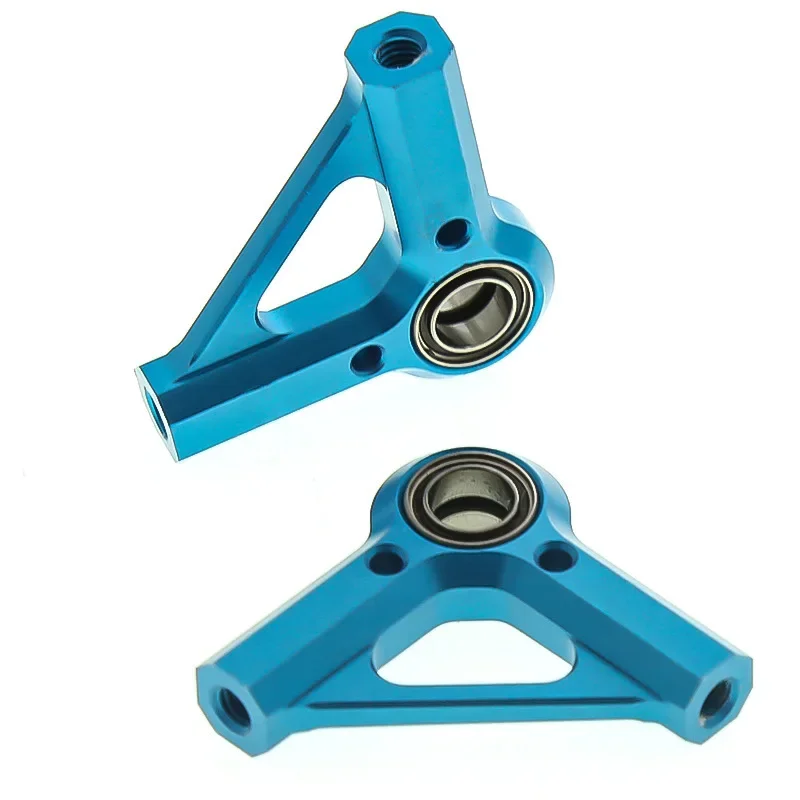 RC upgrade accessories TD4 metal steering arm axle rudder base rocker curved set