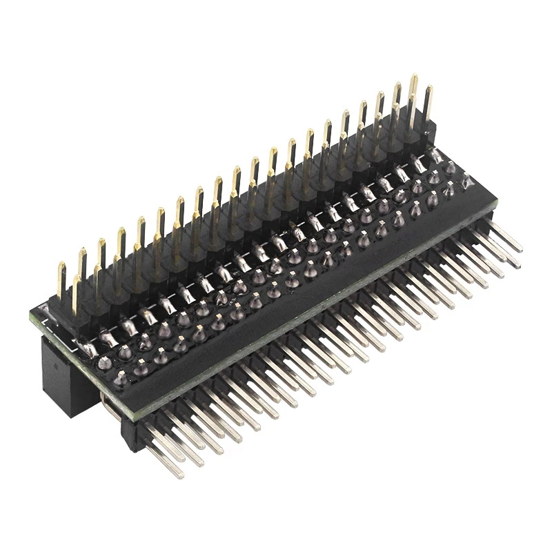 40Pin GPIO Edge Плата расширения для Raspberry Pi 4B/3B +/3B/2B /Zero один-два боковой штырьковый