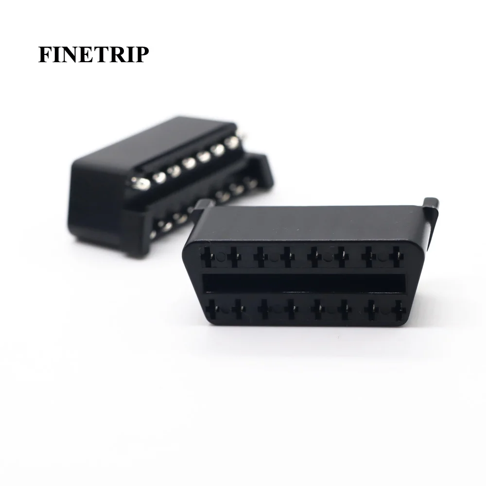 J1962F OBDII OBD-ii OBD 2 OBD2 16-контактный гнездовой разъем Универсальный Автомобильный