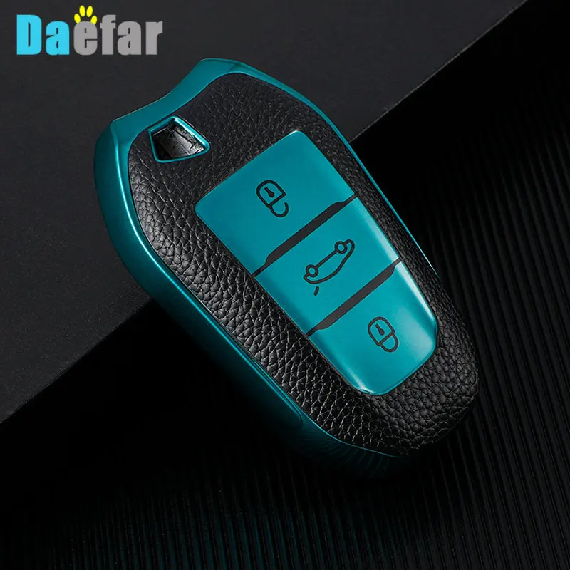 TPU Car Key Case Cover for Citroen C1 C2 C3 C4 Grand Picasso C5 Ds 3 5 Peugeot 207 3008 208 308 2008 307 508 5008 407 301 206