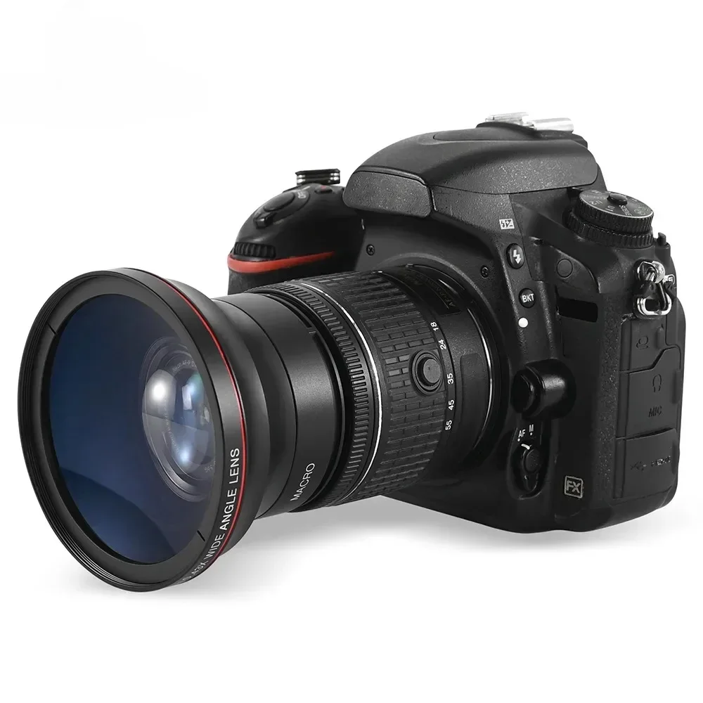 Объектив 49 мм/52 мм/55 мм/58 мм 0 43x с макропорцией