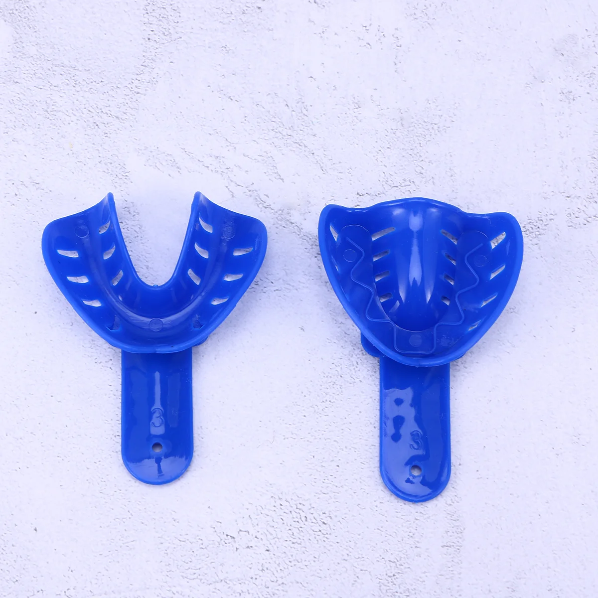 

6 Pair Disposable Trays Colorful Tray Materials Dual Arch Tray