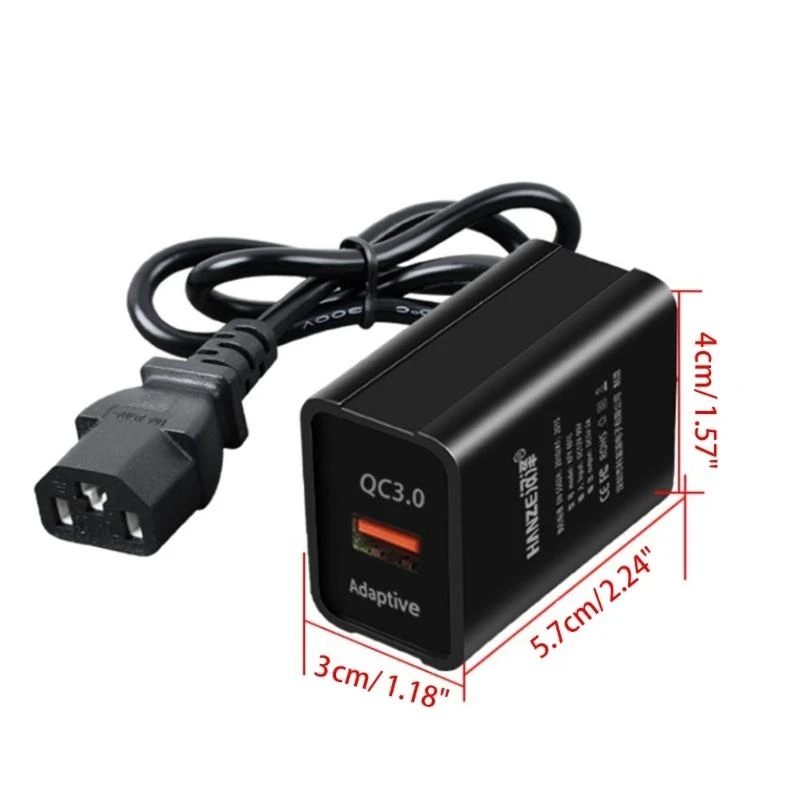 E-Bike USB-зарядное устройство выход 5V 3A для мобильных телефонов вход DC36-150V для электрического велосипеда (art.: 3920d01017bc8) - 3920d01017bc8