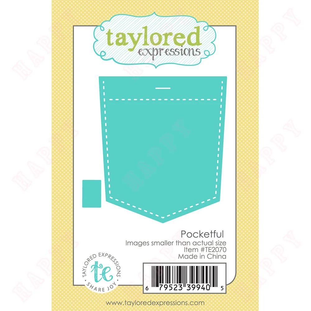 Pocketful металлические штампы трафарет для сделай сам вырезанные Скрапбукинг