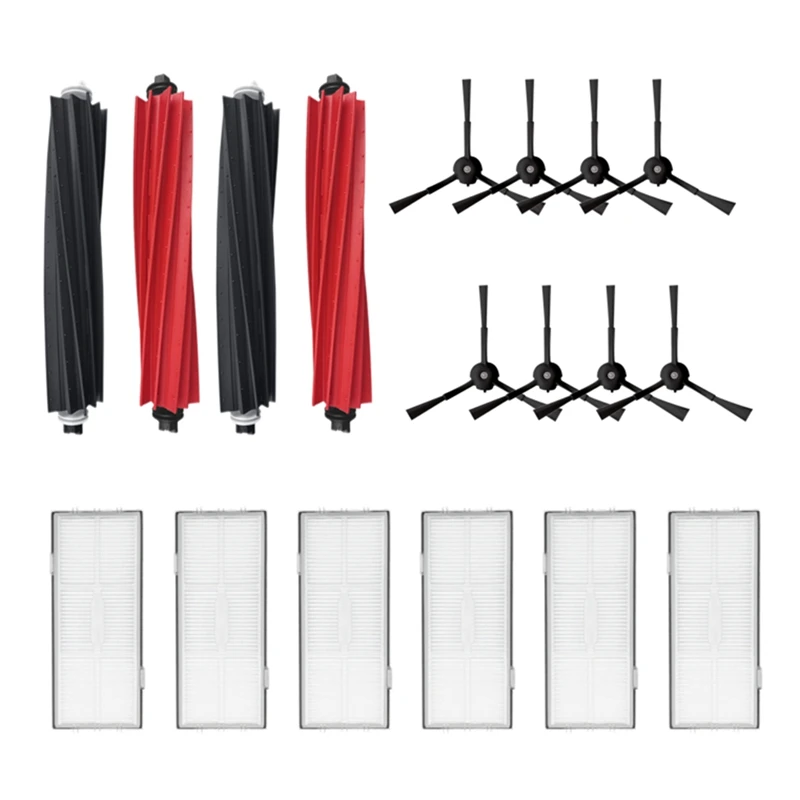 

For Roborock S8 Pro Ultra S8 S8+ Accessories Main Brush Hepa Filter Side Brush Robot Vacuum Cleaner Spare Parts