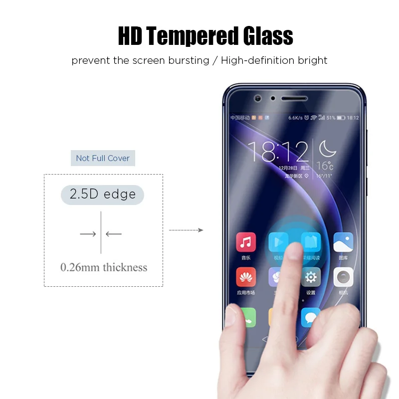 9H стеклянная пленка на Honor 10 30 9 Lite 10i 30i 7S 8S 9S защита экрана закаленное стекло Huawei 20 8