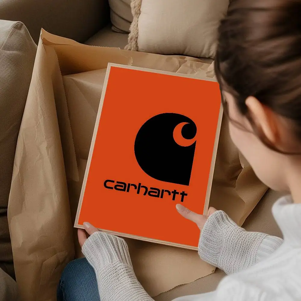 Фото Винтажные постеры C-Carharttes LOGO Classic: декор для дома, бара, кафе в скандинавском стиле №4