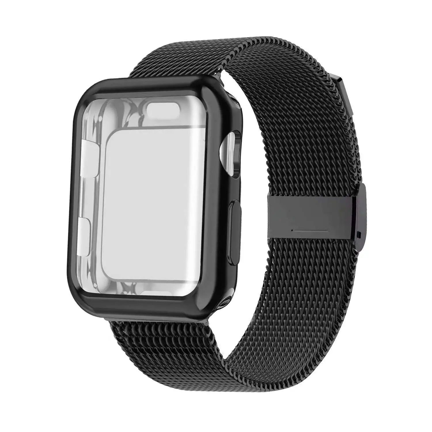 Фото Чехол и ремешок для Apple Watch band 45 мм 41 мм, плетеная петля для iwatch series 5 4 3 SE 6 7, 42 мм 38 мм 44 мм 40 мм №4