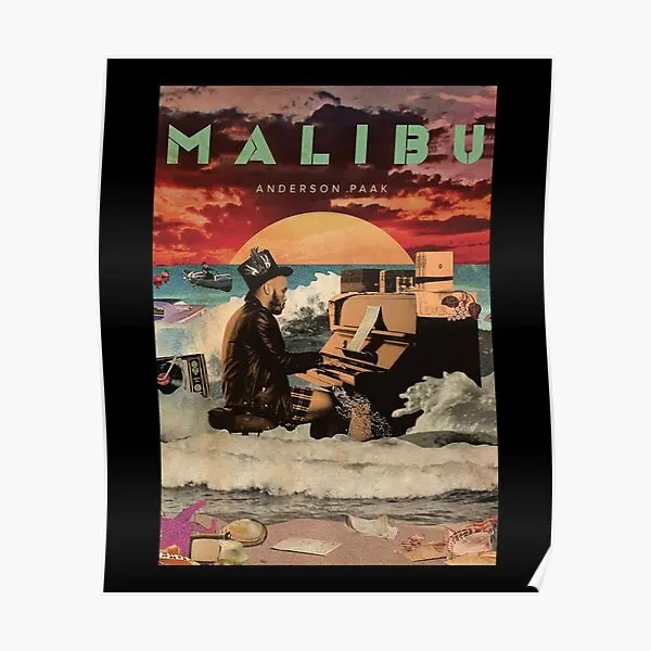 Плакат Андерсон паак Малибу декор комнаты Настенная картина забавная печать
