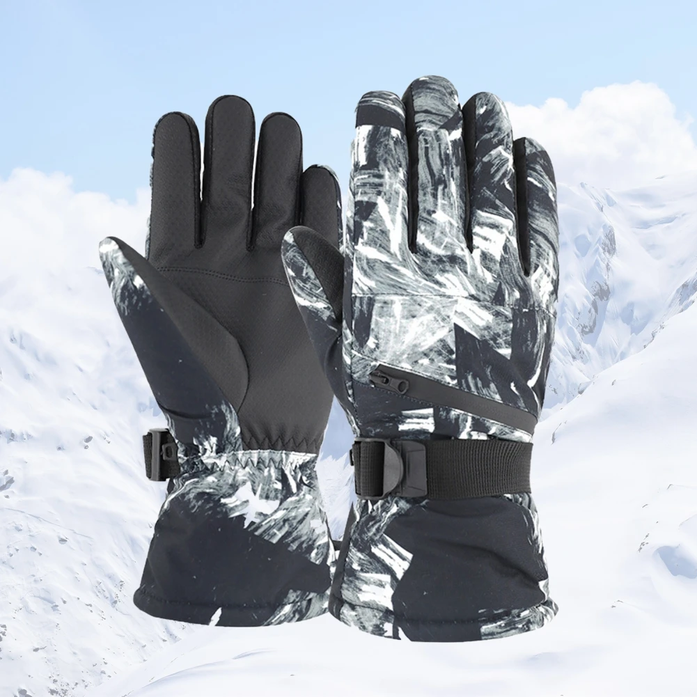 

Winter Warm Skiing Gloves Ultralight Waterproof Thermal Snowboard Gloves Windproof Outdoor Sports Motorcycle Gloves Snow Mitten