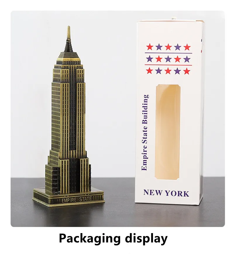 Строительные металлические модели украшения характерные для США туристические