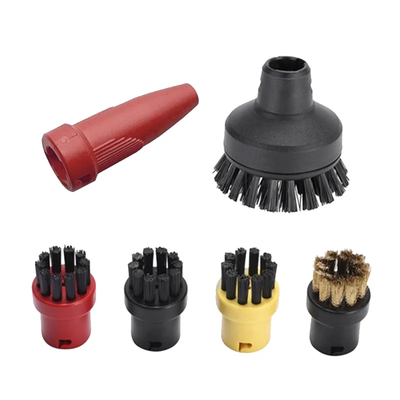 

Nozzle Round Brush Steam Cleaning Kit for Karcher SC1 SC2 SC3 SC4 SC5 SC7 Replacement Attachment Spare Part
