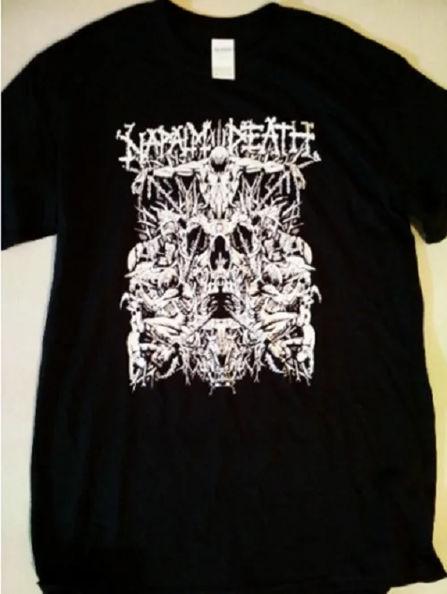 Футболка Napalm с длинным или коротким рукавом в стиле панк