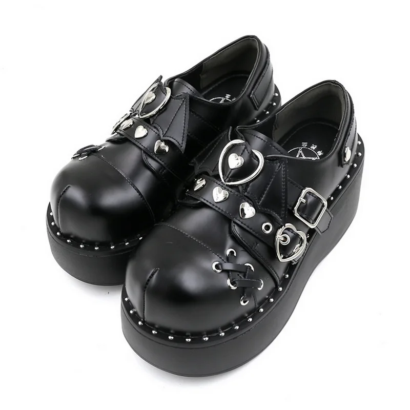 

Туфли женские в стиле «Лолита», винтажная обувь Мэри Джейн в японском стиле, униформа для девушек и студенток, туфли-лодочки на платформе и в...