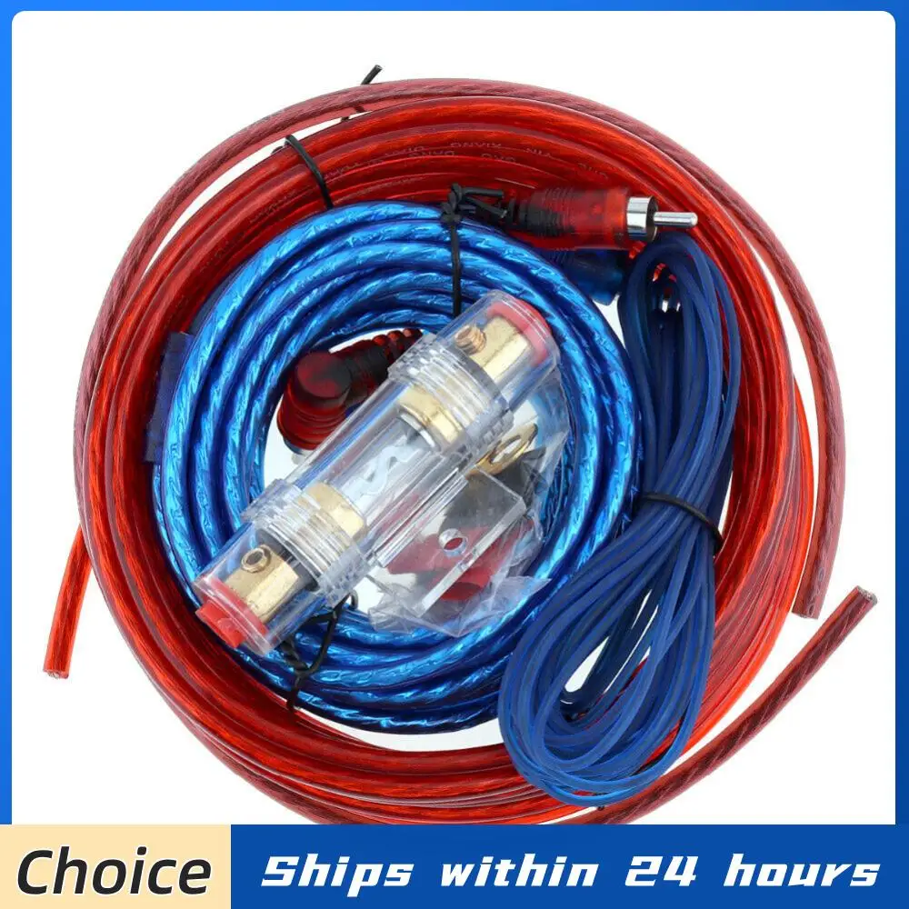 

Комплект Кабелей Питания Для Автомобильного Аудиоусилителя 1500 Вт, Провод Для Сабвуфера 18GA