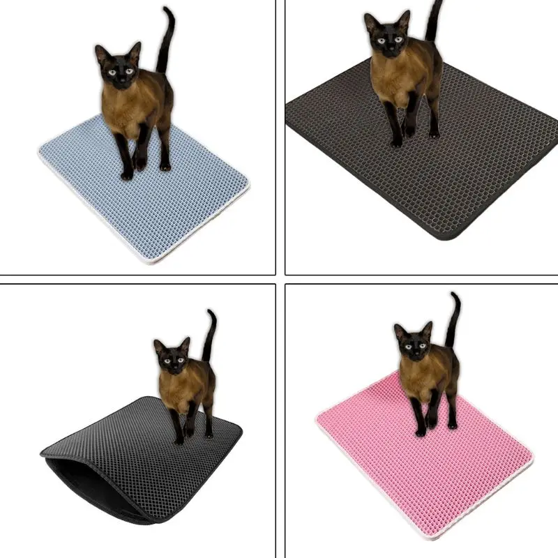 

Waterproof Cats Litter Housetraining Litter Box Liners Cat Litter Mat Urine Proof Trapper Mat Litter Trapping Mat