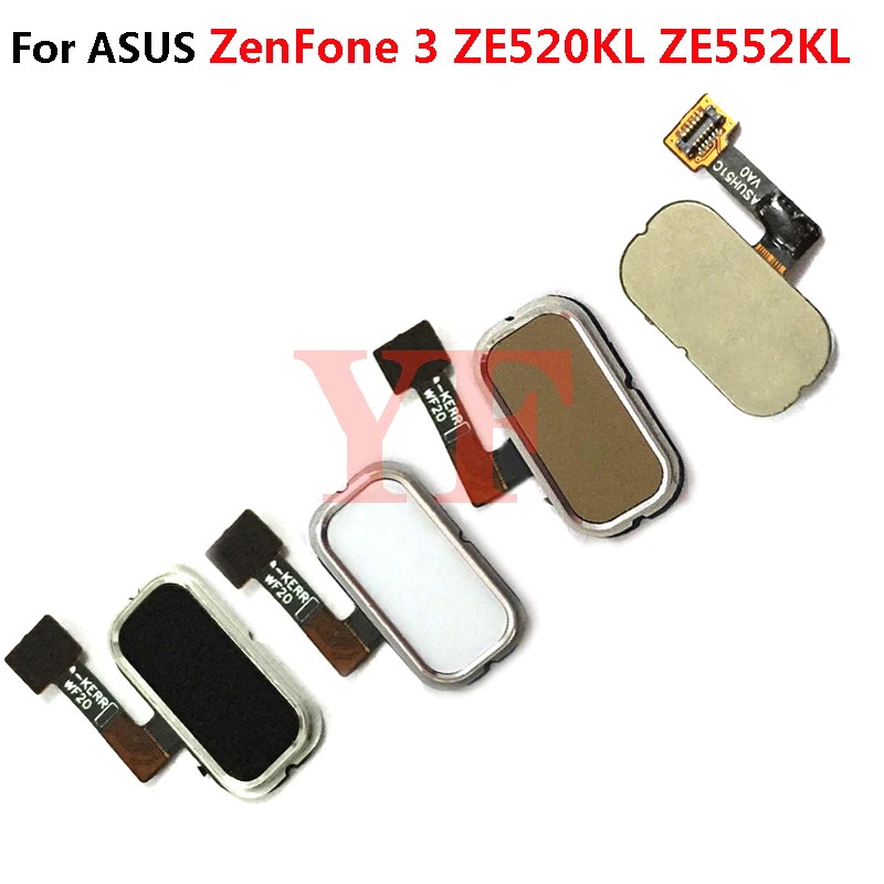 10 шт. для ASUS Zenfone 3 ZE552KL ZE520KL Ultra ZU680KL Главная Кнопка Датчик отпечатков пальцев