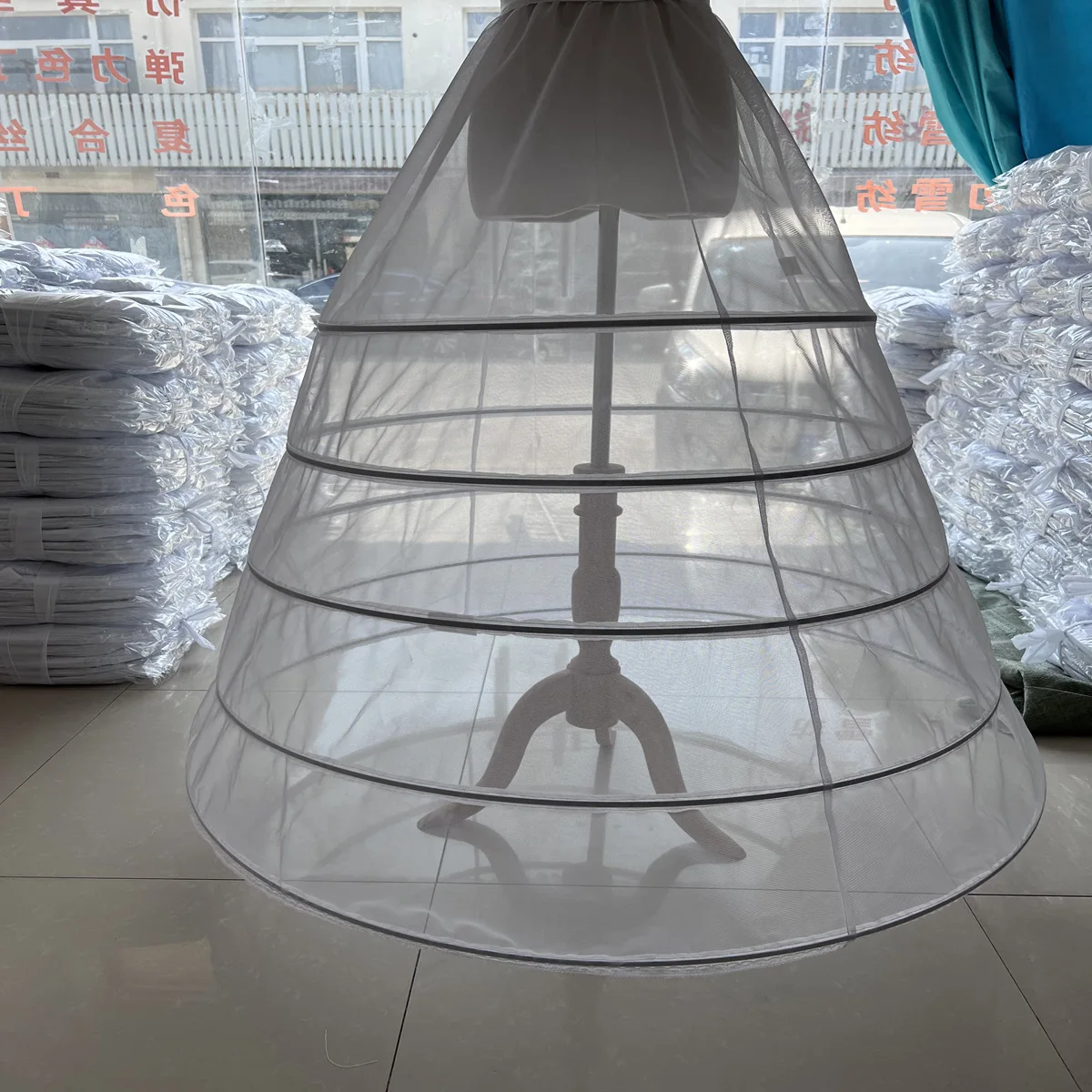 

5 Hoops Wedding Petticoat Bridal Bride 2023