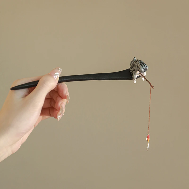 1 шт. женские аксессуары Cheongsam в китайском стиле винтажная деревянная палочка для