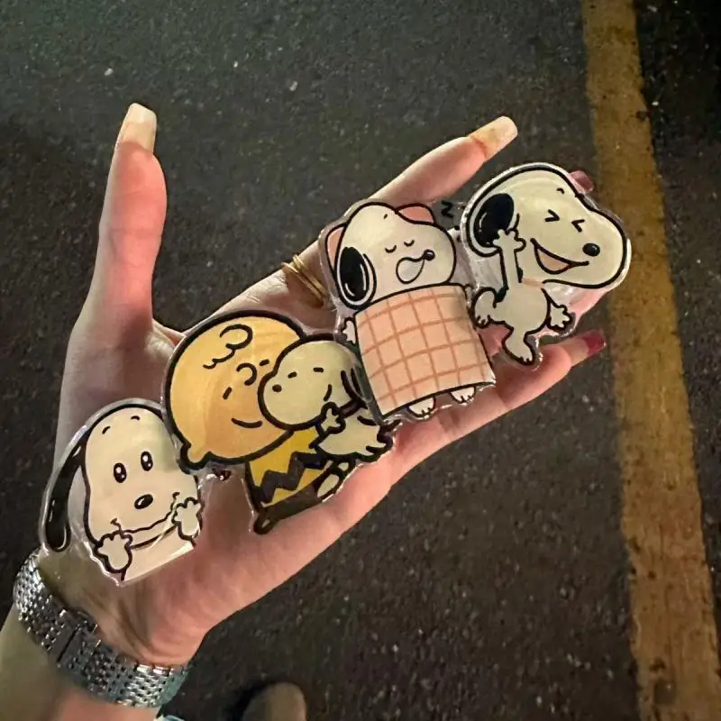 Арахис мультфильм Снупи Чарли аниме держатель для телефона подушка безопасности