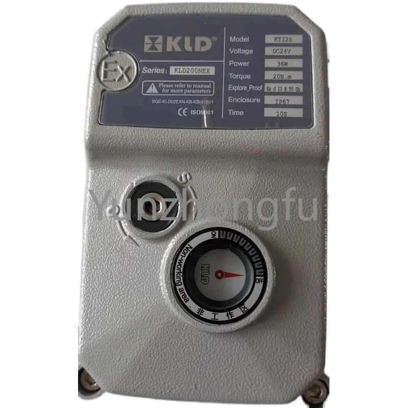 

KLD200N KT32S DC24V explosion-proof electric actuator Ex d II B T6 GB straight DN20