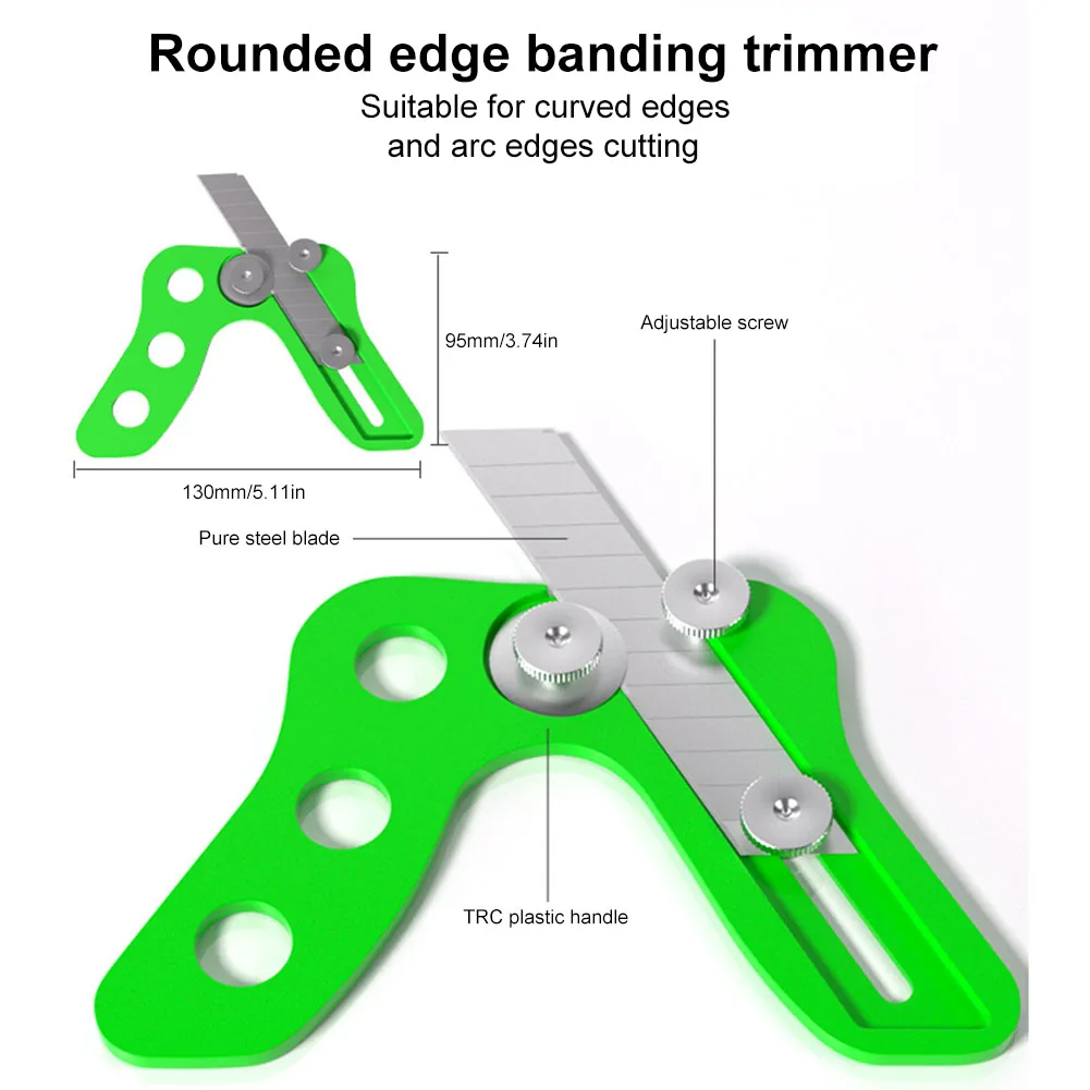 Инструмент для обрезки кромок ручной скребок из ПВХ гипсокартона |