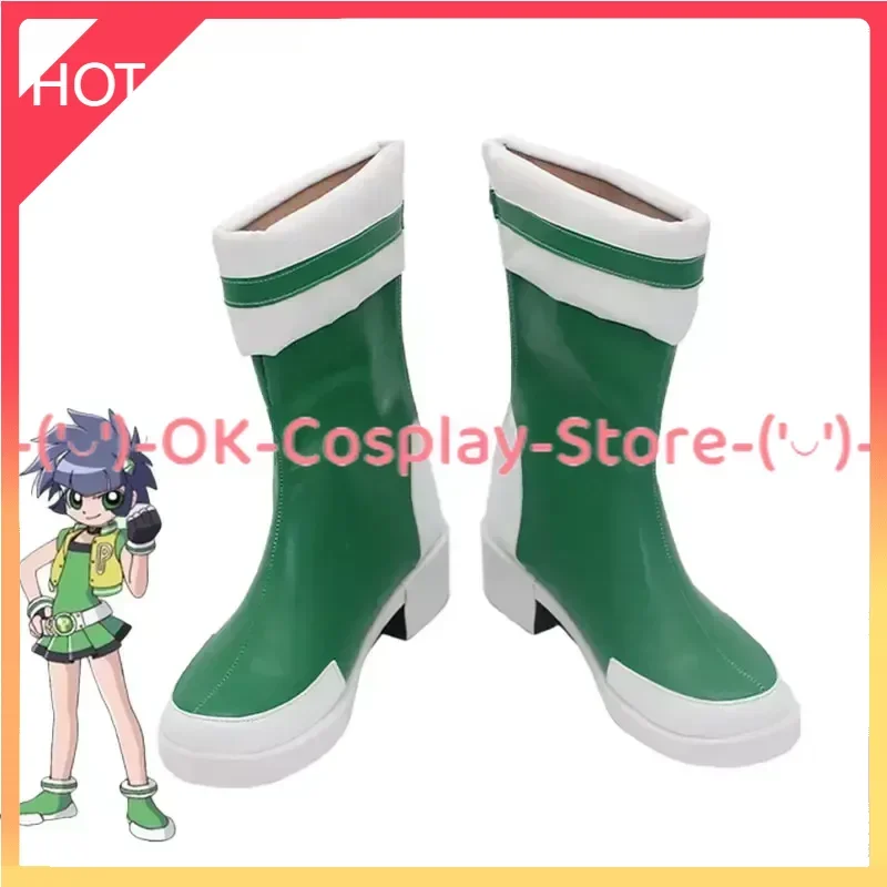 Matsubara Kaoru Powered Buttercup обувь для косплея Хэллоуин карнавальные ботинки из