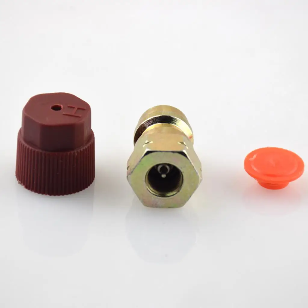 이불 адаптеру зарядного порту High A/C 3/8 Modernizacja R12 do R134a za pomocą i zaślepki side