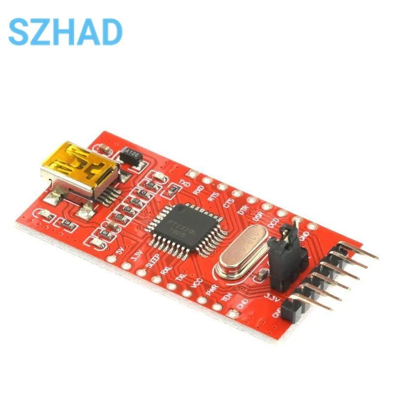 Кабель-адаптер FT232 FT232BL FT232RL USB 2,0 для скачивания уровня TTL для модуля адаптера последовательной платы 5 в 3,3 В отладчик