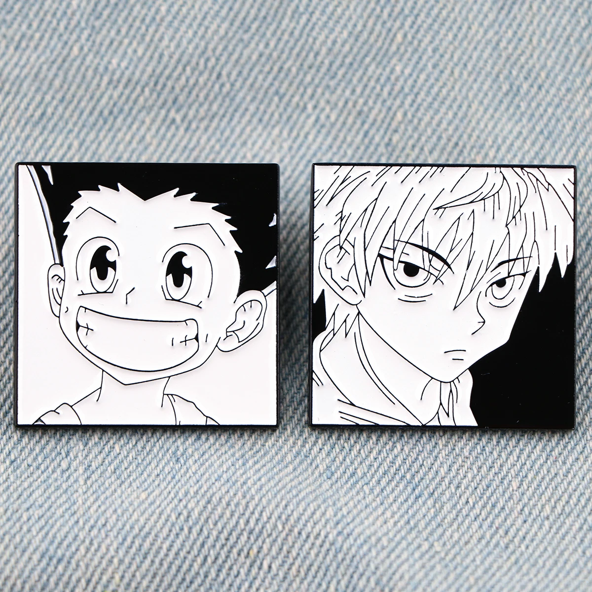 Эмалированная искусственная деталь аниме для мультяшных аксессуаров Значки