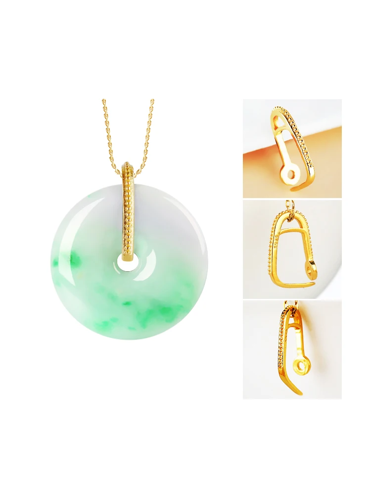 S925 Стерлингового Серебра Малый Размер Кулон Пряжка Ожерелье Пчелиный Воск