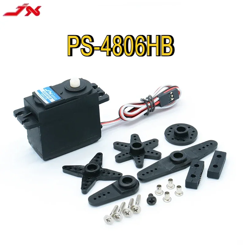 JX Servo PS-4806HB 6 кг Стандартный пластиковый сервопривод рулевого механизма для