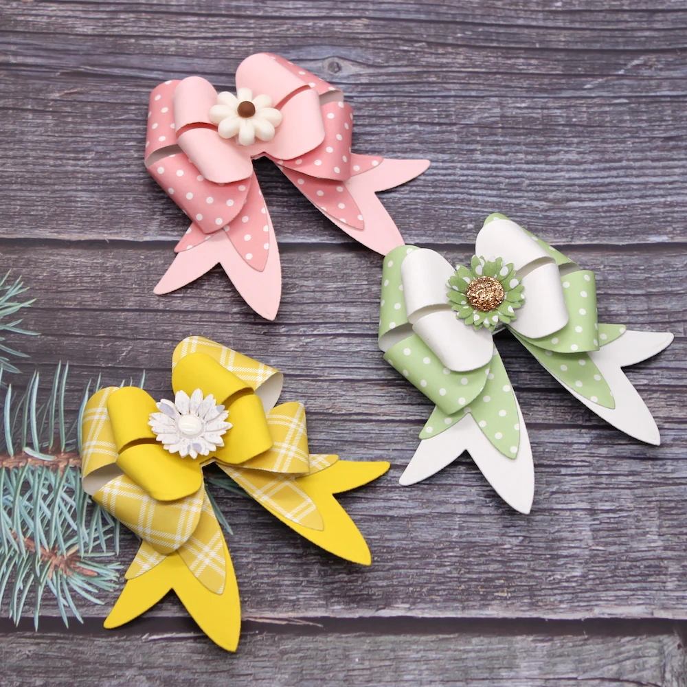 

KLJUYP двойная полупетля бант металлические режущие штампы для скрапбукинга бумаги крафтовые украшения штампы для скрапбукинга