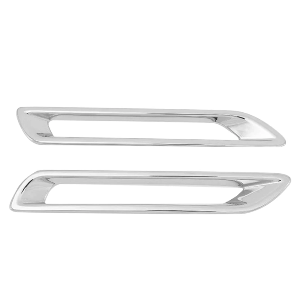 Фото 2Pcs for Toyota 19-20 Rav4 Rongfang Modified Rear Fog Lamp Frame New Rav4 Rear Fog Lamp Cover Trim Frame №1
