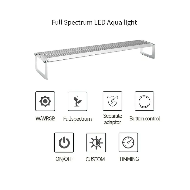 WEEK AQUA V Series Пресноводный светодиодный светильник для аквариума