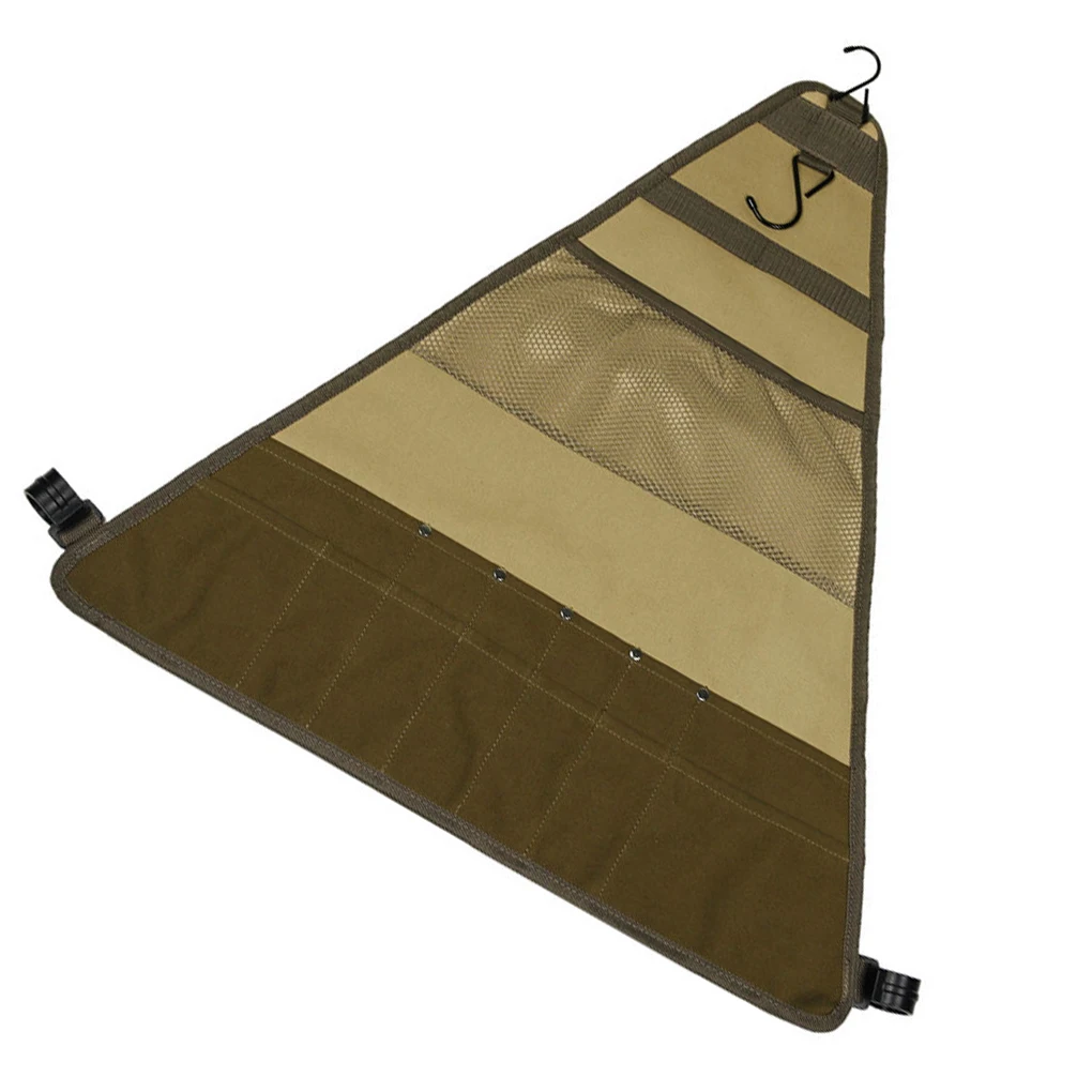 

Складная сумка для хранения посуды на открытом воздухе, органайзер с несколькими отделениями, карманные сумки для переноски, сумки для барб...