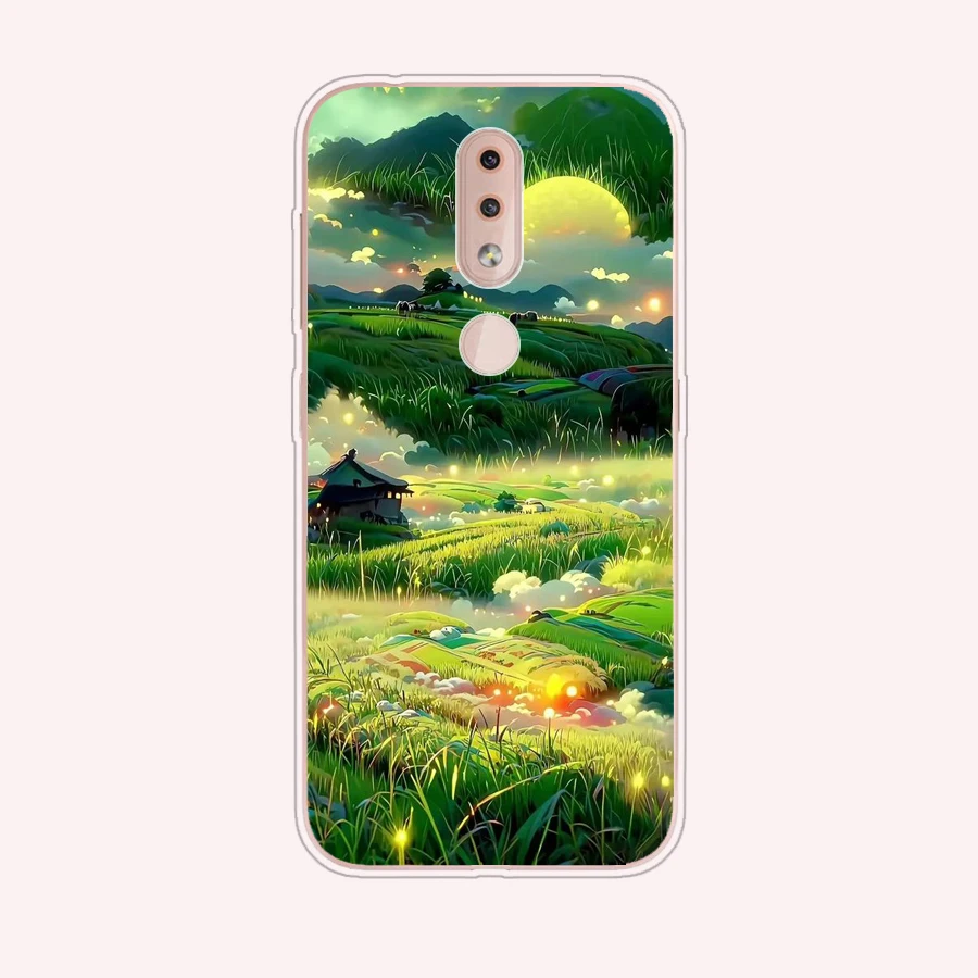 2 Чехол для nokia 4 2/G10/G20/G21/G30 мягкий силиконовый защитный чехол из ТПУ