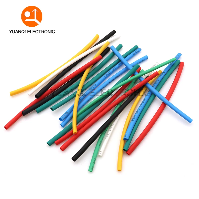 140 шт. полиолефиновые термоусадочные трубки в ассортименте изолированные для