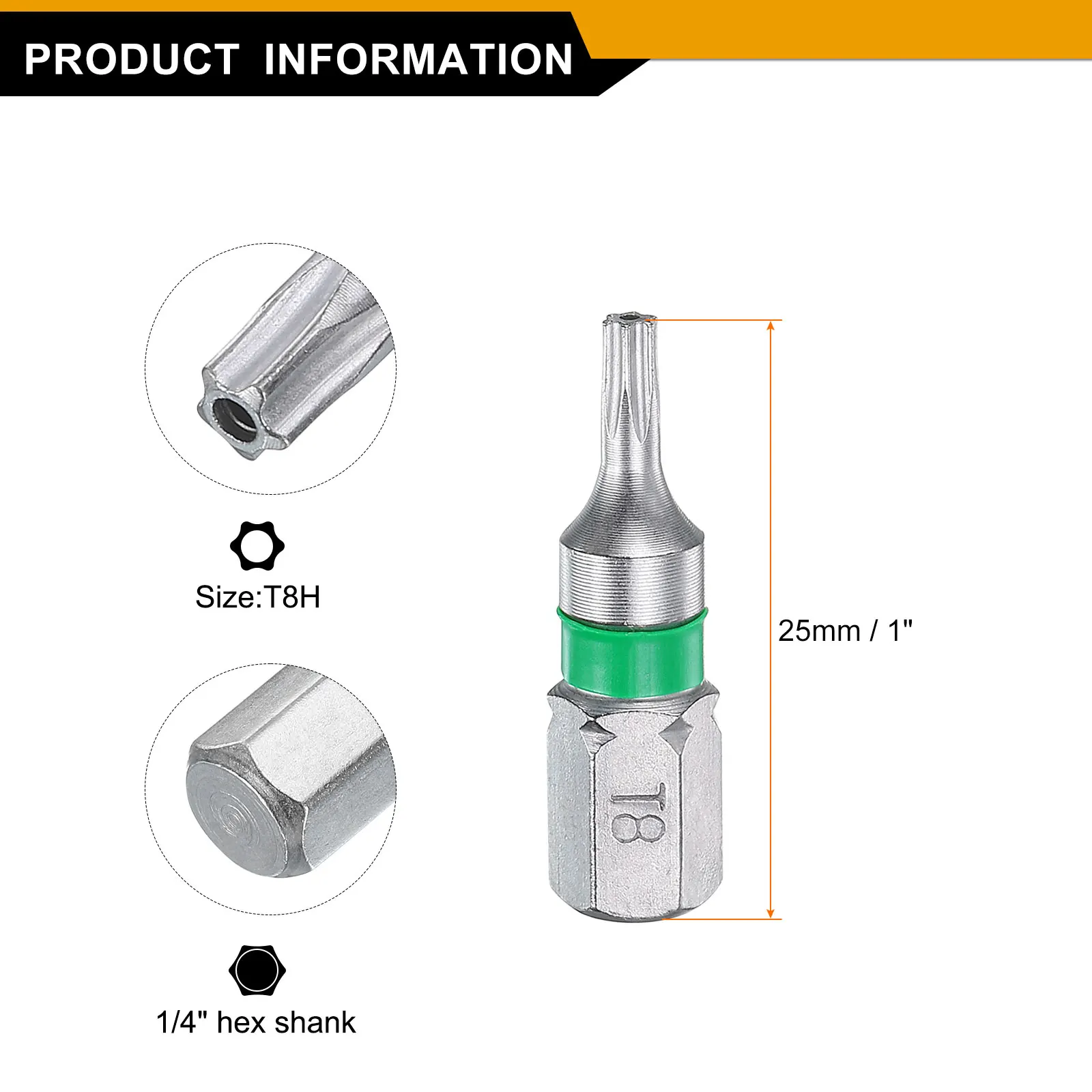 

UXCELL магнитные биты отверток S2 сталь набор 2/5/10 шт