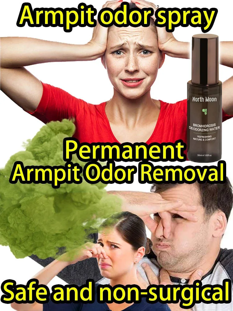 

50ML Men Deodorant Body Odor Sweat Spray Body Underarm Odor Removal Feet Sweating Deodorizer Eliminate Bad Smell Antiperspirants