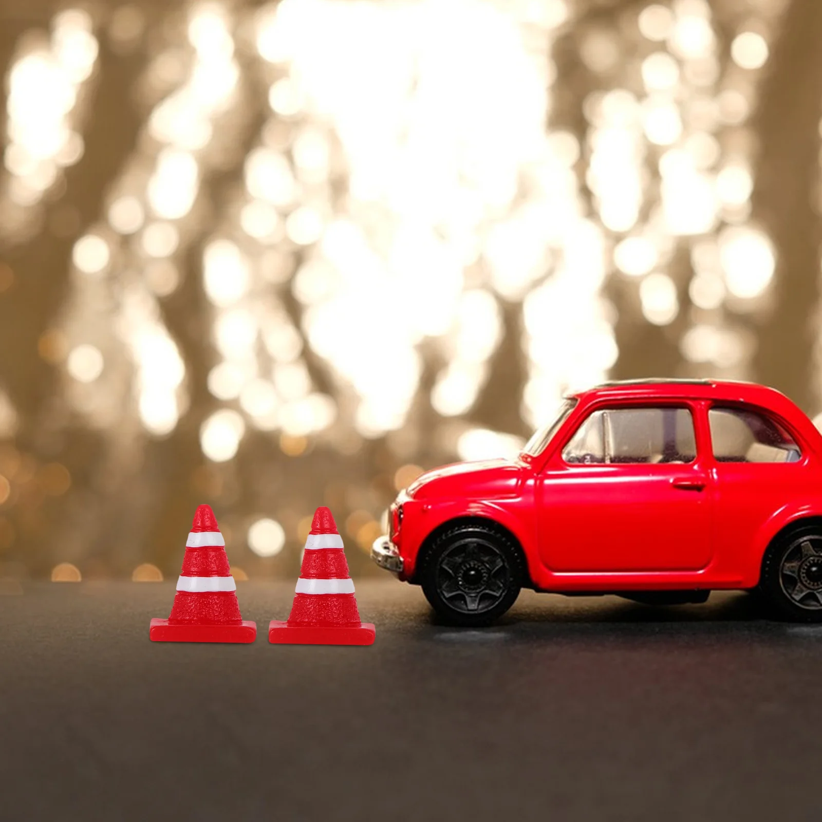 20 шт. дорожные конусы украшения мини-мусорный бак строительные мультяшные