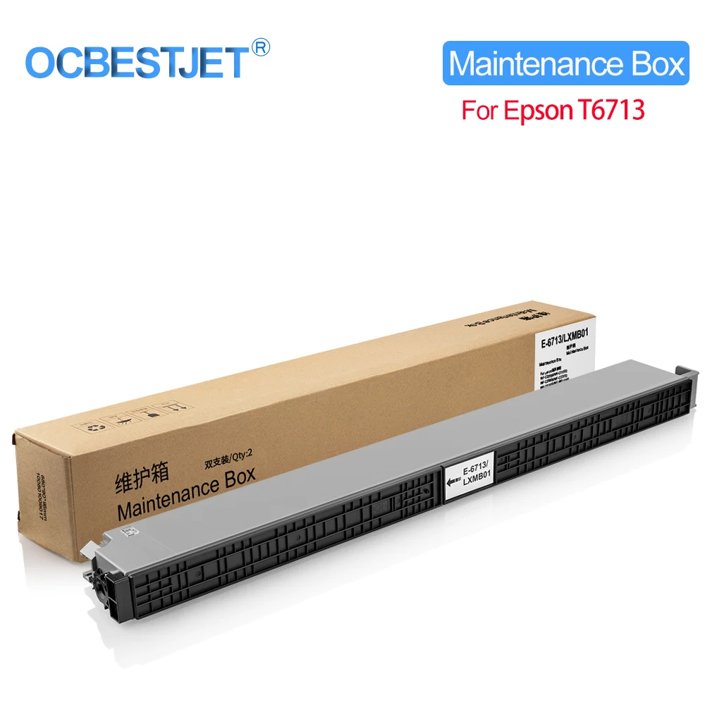 Чернильный резервуар C13T671300 T6713 для обслуживания Epson задняя фотография |