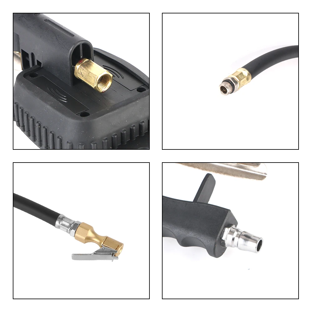 Автомобильный манометр высокоточный измеритель давления в шинах с насосом