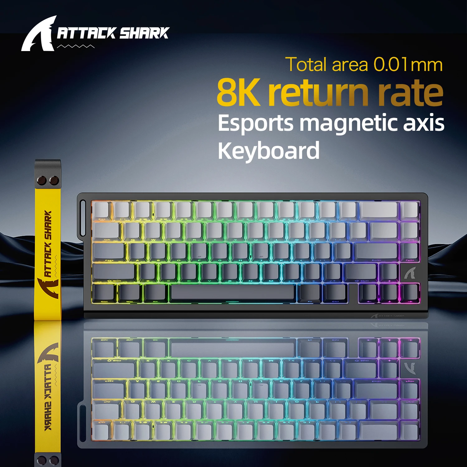 Магнитная игровая клавиатура ATTACK SHARK X68HE